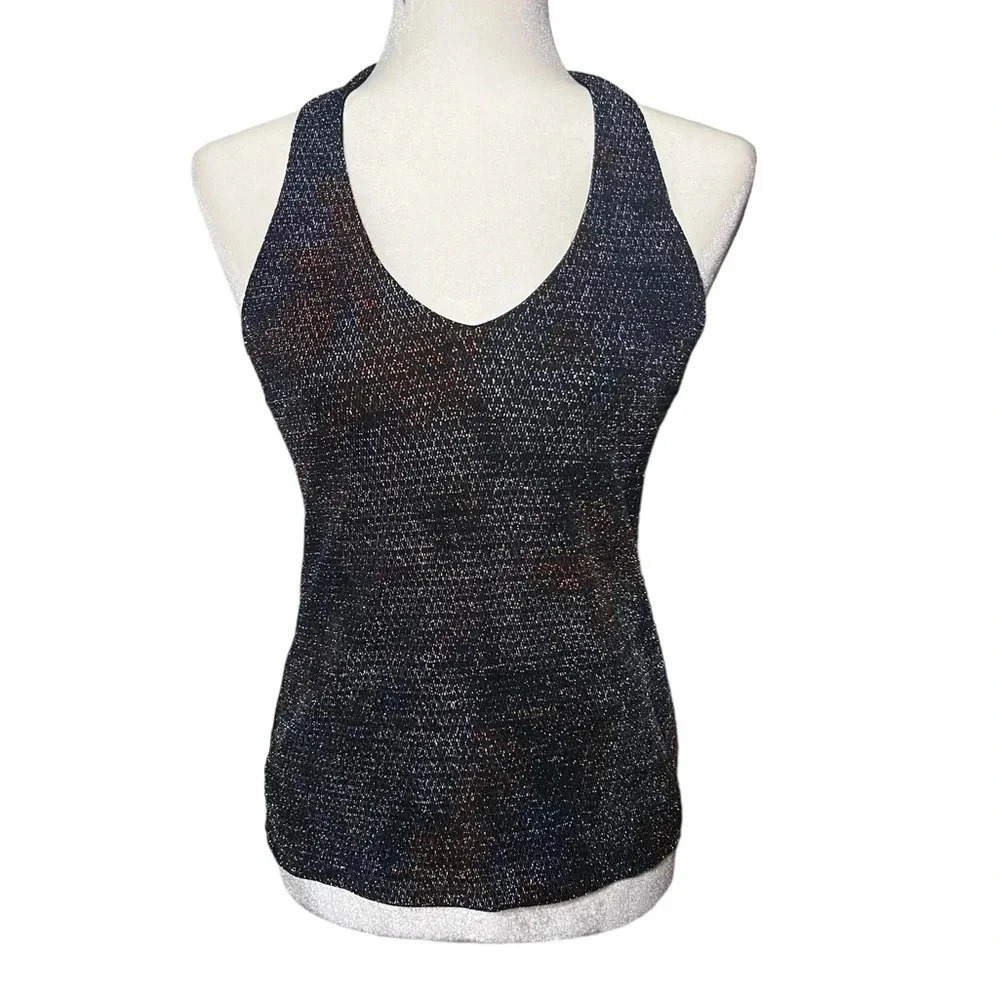 Sparkly Iridescent Halter Top DREW S